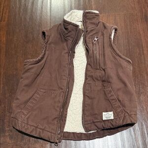 Weatherproof Brown Kids Vest